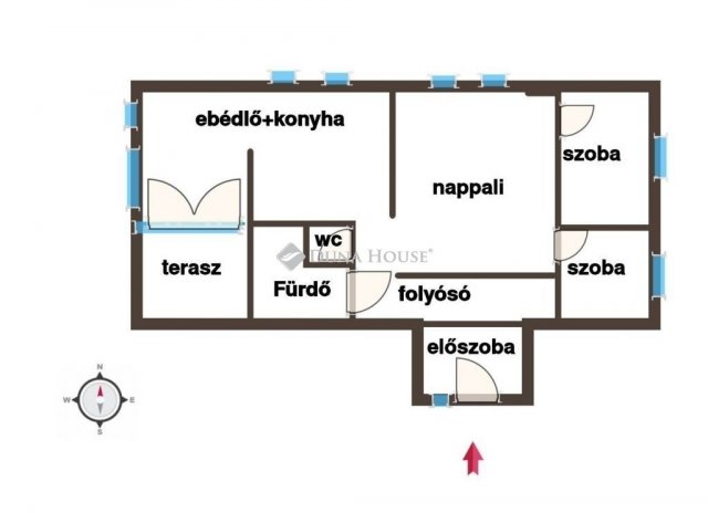 Eladó családi ház, Pellérden 159 M Ft, 4 szobás