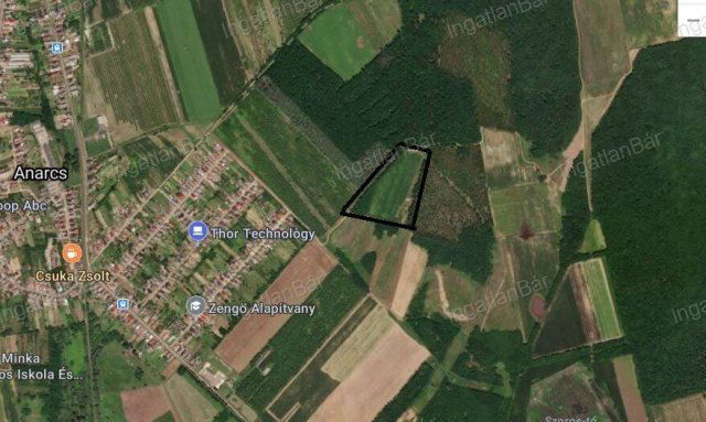 Eladó mezogazdasagi ingatlan, Anarcson 11.5 M Ft