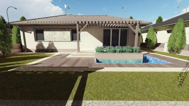 Eladó családi ház, Vámosszabadin 114.99 M Ft, 4 szobás