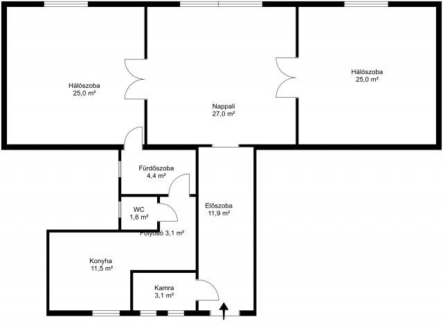 Eladó téglalakás, Budapesten, V. kerületben, Nyugati téren