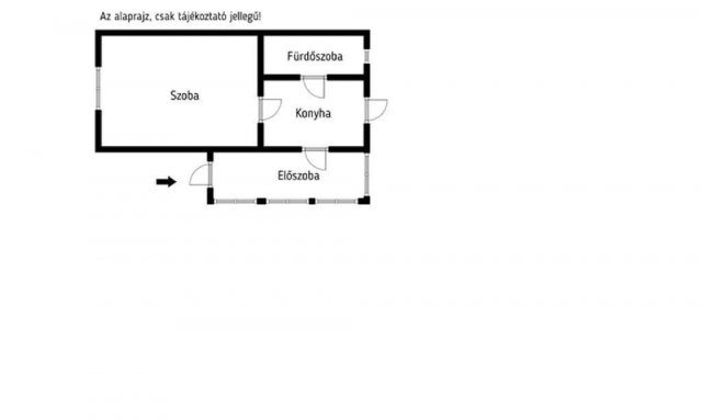 Eladó családi ház, Debrecenben 41 M Ft, 1 szobás