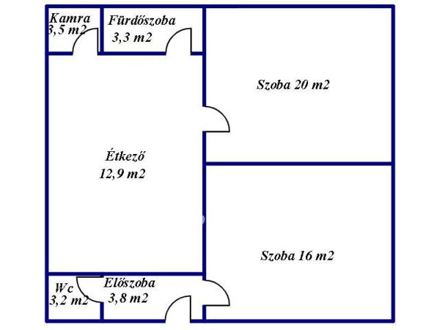 Eladó családi ház, Újlétán 18.5 M Ft, 2 szobás