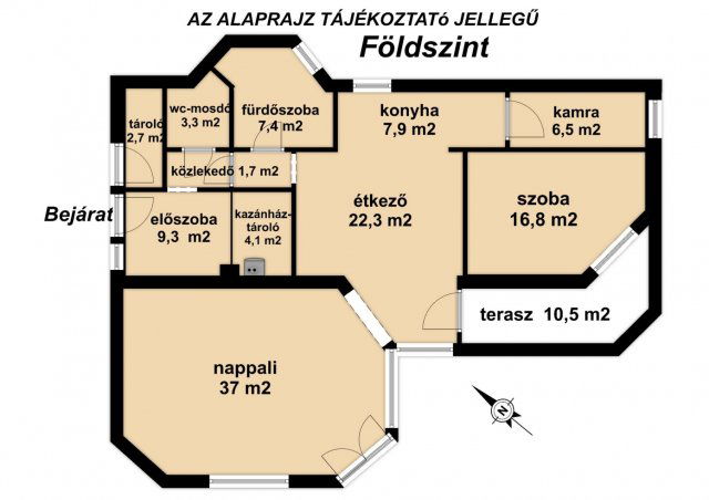 Eladó családi ház, Bándon 65 M Ft, 2 szobás