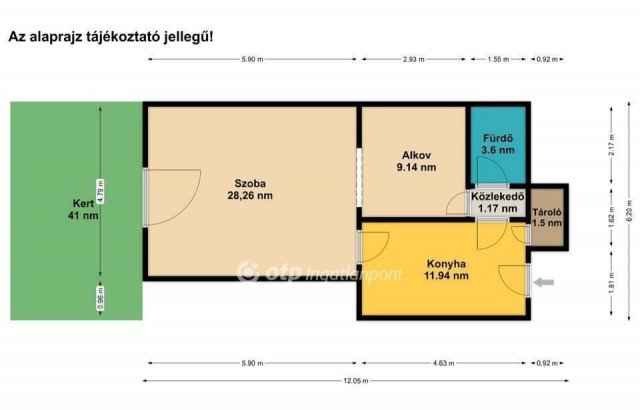 Eladó téglalakás, Budapesten, III. kerületben 99.9 M Ft