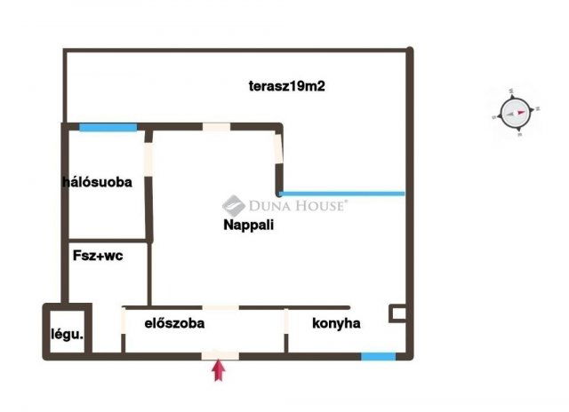 Eladó téglalakás, Budapesten, VIII. kerületben 78 M Ft, 1 szobás