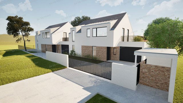 Eladó ikerház, Budakalászon 236 M Ft, 5 szobás