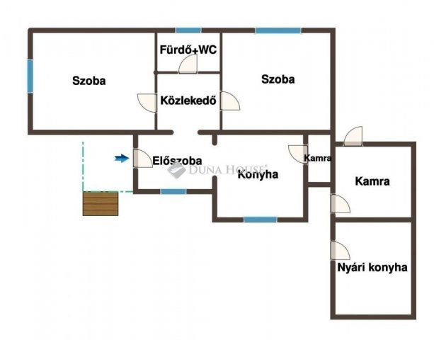 Eladó családi ház, Tatán 47.9 M Ft, 2 szobás