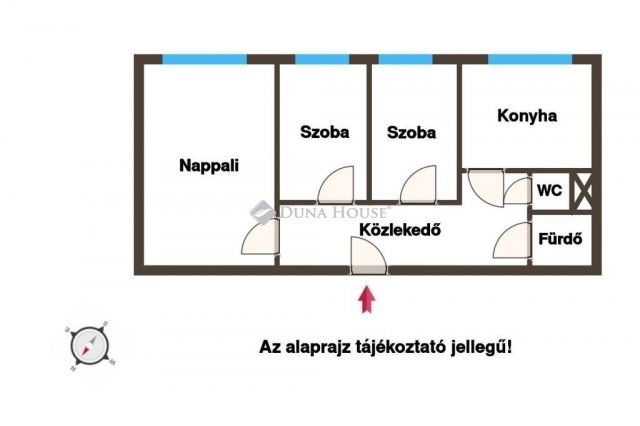 Eladó panellakás, Budapesten, XVIII. kerületben 59 M Ft, 3 szobás