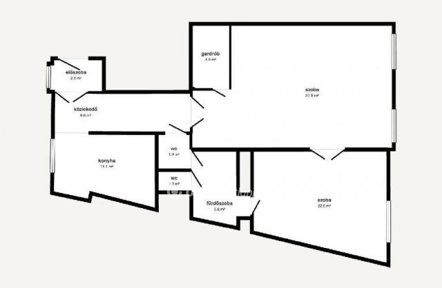 Eladó téglalakás, Miskolcon 67 M Ft, 2+1 szobás