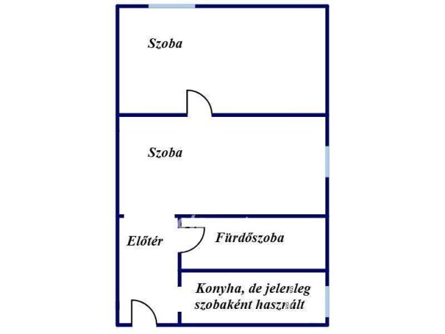 Eladó téglalakás, Pécsett 23.8 M Ft, 2 szobás