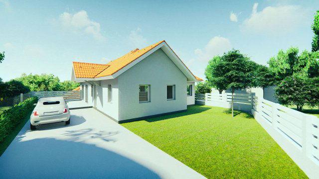 Eladó ikerház, Pomázon 122.9 M Ft, 5 szobás