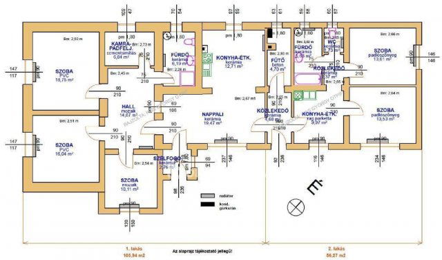 Eladó családi ház, Tiszafüreden 44 M Ft, 5 szobás