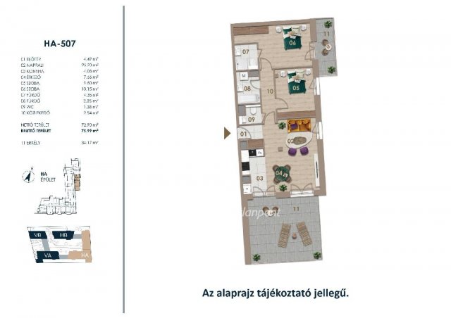 Eladó téglalakás, Budapesten, III. kerületben 160.2 M Ft