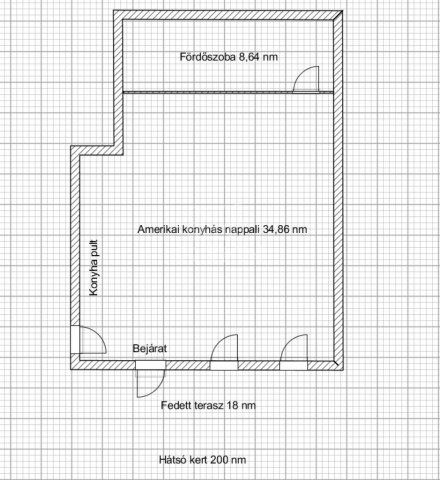 Eladó téglalakás, Budapesten, XV. kerületben 52.5 M Ft, 1 szobás