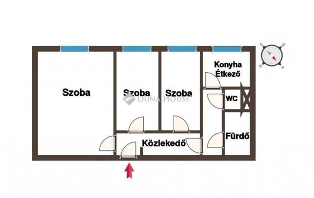 Eladó panellakás, Budapesten, XVIII. kerületben 61.5 M Ft