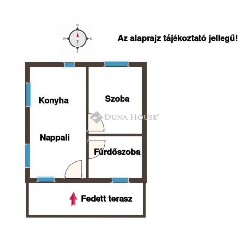 Eladó ikerház, Fonyódon, Virág utcában 58.9 M Ft, 2 szobás