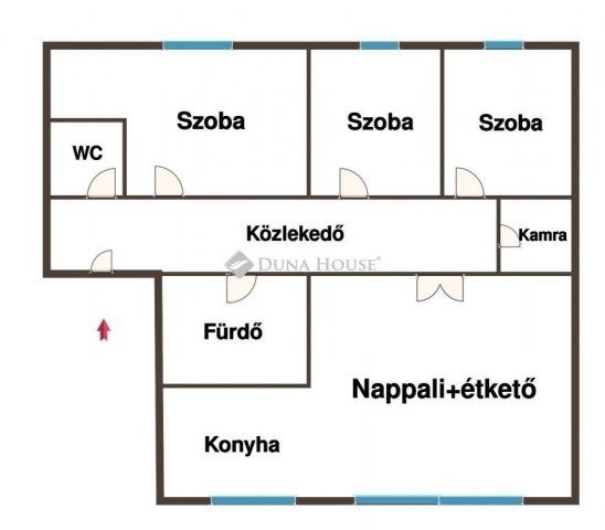 Eladó téglalakás, Kecskeméten 61 M Ft, 4 szobás