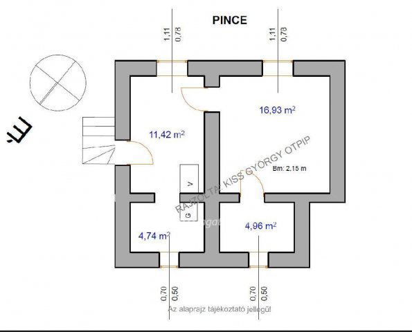 Eladó családi ház, Poroszlón 49.9 M Ft, 5+2 szobás