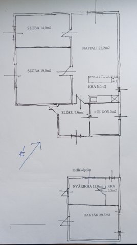 Eladó családi ház, Vámosszabadin 90 M Ft, 3 szobás