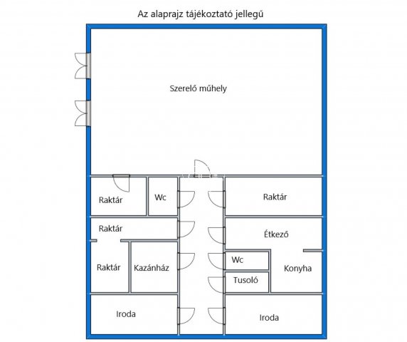 Eladó ipari ingatlan, Hódmezővásárhelyen 124.99 M Ft