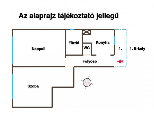 Eladó téglalakás, XX. kerületben, Kossuth Lajos utcában