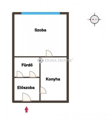 Eladó téglalakás, Budapesten, XIII. kerületben 59 M Ft, 1 szobás