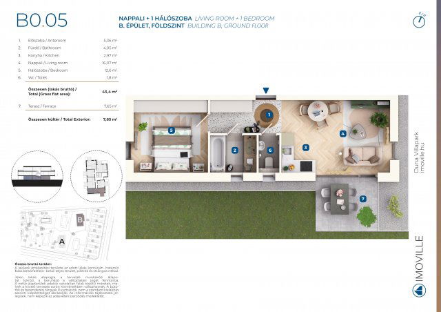 Eladó téglalakás, Mosonmagyaróváron 43.897 M Ft, 2 szobás