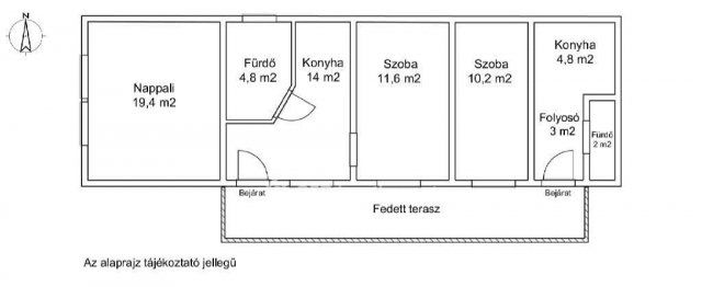 Eladó családi ház, Csabrendeken 46 M Ft, 3 szobás