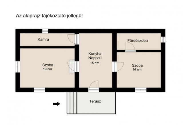 Eladó családi ház, Borsodgeszten 5.5 M Ft, 2 szobás