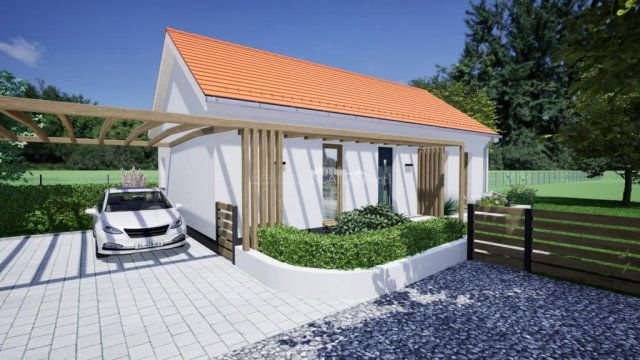 Eladó ikerház, Gyöngyösfaluban 65.99 M Ft, 3 szobás