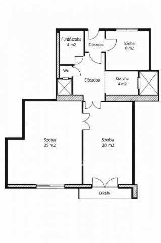 Eladó téglalakás, Budapesten, VIII. kerületben 81 M Ft