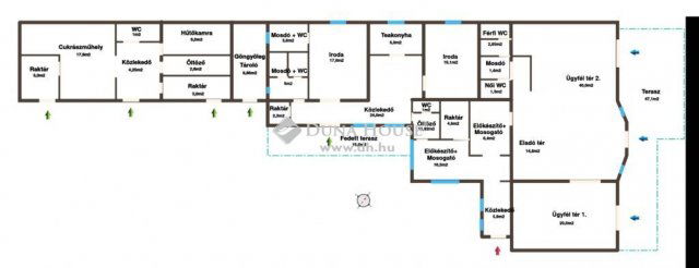 Eladó üzlethelyiség, Sajószentpéteren 70 M Ft