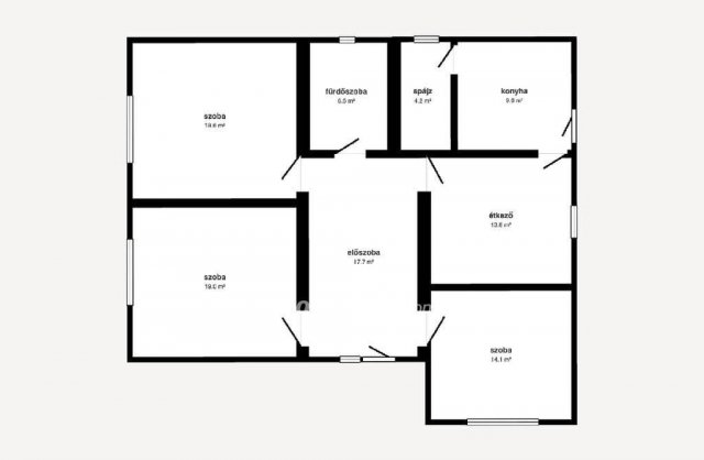Eladó családi ház, Tiszaeszláron 27.5 M Ft, 3 szobás