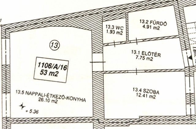 Eladó téglalakás, Szolnokon 60.95 M Ft, 2 szobás