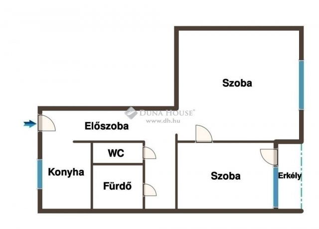 Eladó panellakás, Budapesten, X. kerületben 59.9 M Ft, 2 szobás