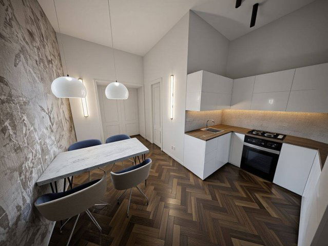 Eladó téglalakás, Budapesten, VI. kerületben 79.2 M Ft, 1 szobás