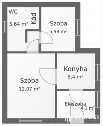 Eladó nyaraló, Balassagyarmaton 30 M Ft, 1+1 szobás