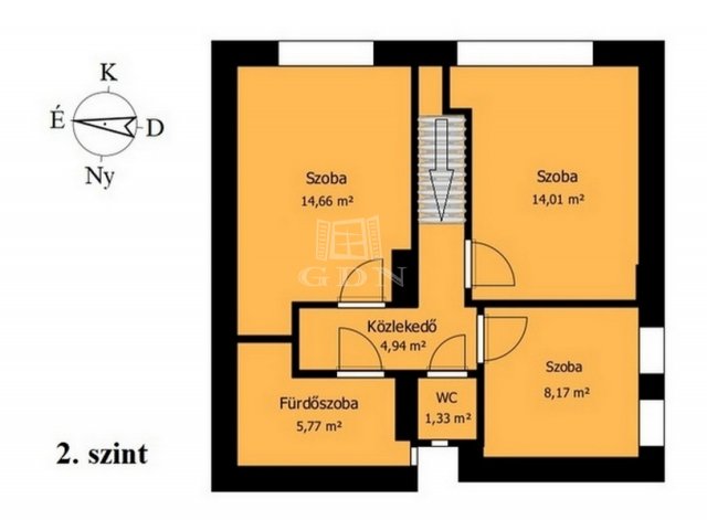 Eladó téglalakás, Miskolcon 48.5 M Ft, 4+1 szobás