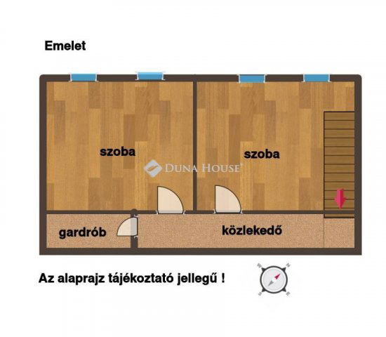 Eladó családi ház, Komáromban 90.5 M Ft, 4 szobás
