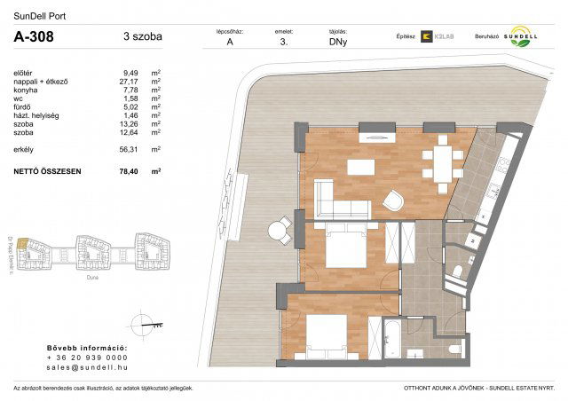 Eladó téglalakás, Budapesten, XI. kerületben 182.1 M Ft