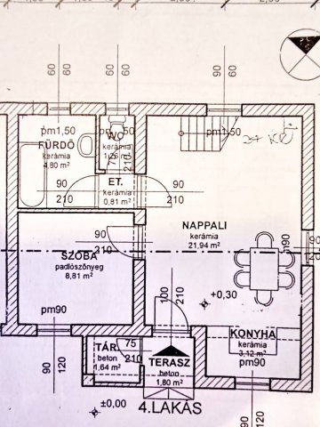 Eladó sorház, Szigethalmon 57.9 M Ft, 1+3 szobás