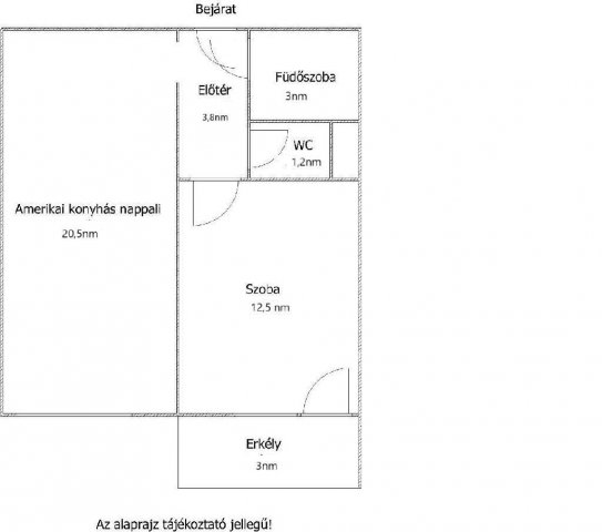 Eladó téglalakás, Siófokon 69 M Ft, 2 szobás