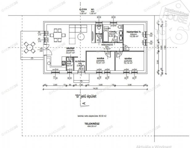 Eladó családi ház, Ballószögön 85.9 M Ft, 4 szobás
