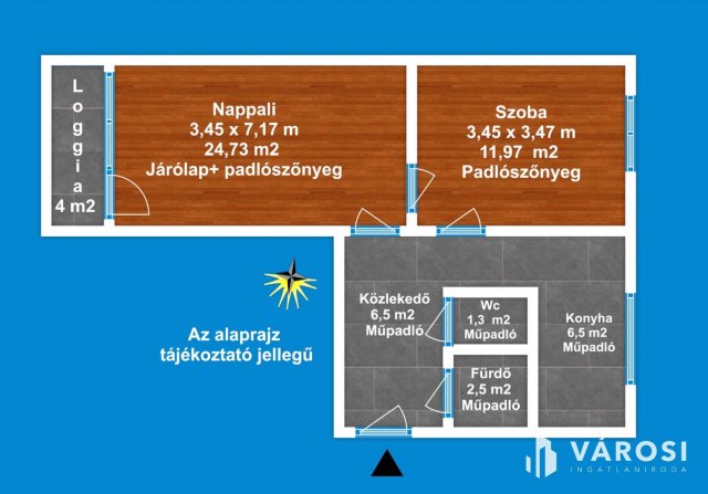 Eladó panellakás, Szegeden 43.99 M Ft, 2 szobás