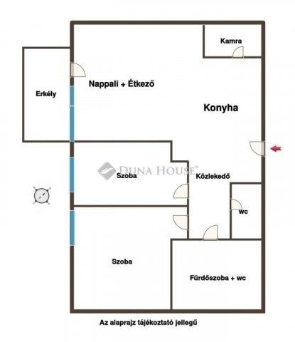 Eladó téglalakás, Budapesten, VI. kerületben 125 M Ft, 3 szobás