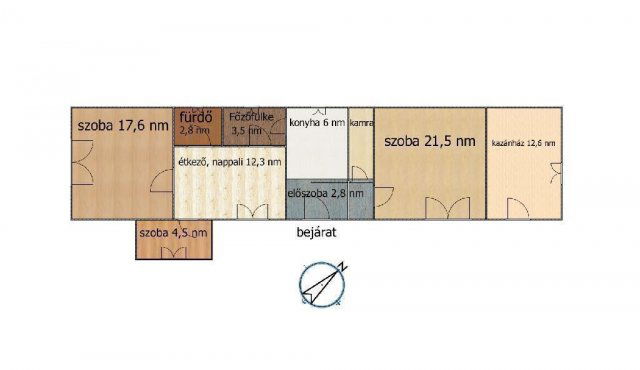 Eladó családi ház, Alsónémediben 59 M Ft, 2+1 szobás