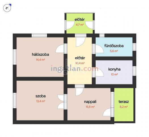 Eladó családi ház, Tökölön 89 M Ft, 3 szobás