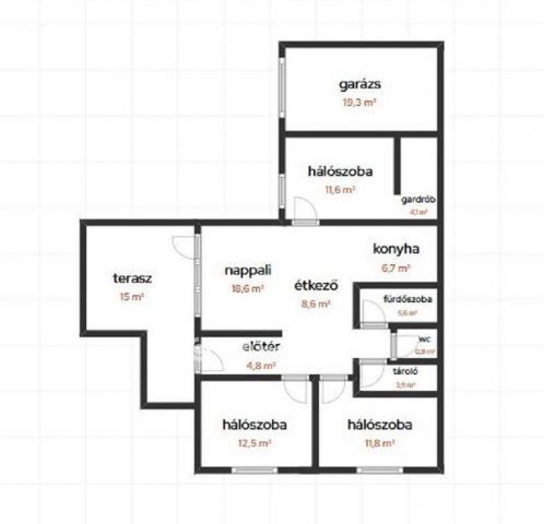 Eladó ikerház, Nyíregyházán 70.9 M Ft, 4 szobás