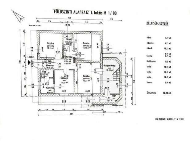 Eladó családi ház, Pápán 104.9 M Ft, 4+3 szobás