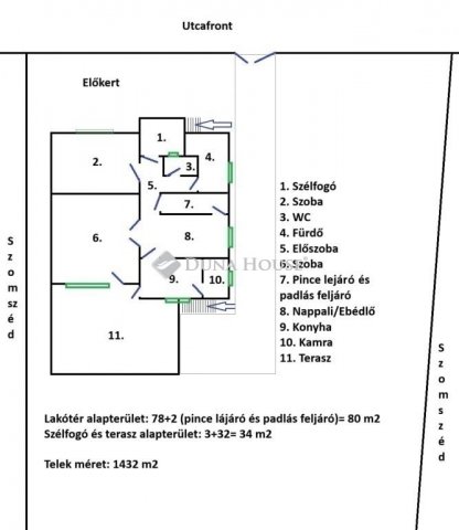 Eladó családi ház, Inárcson 89.9 M Ft, 2 szobás